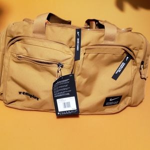Nike Tan Duffel Gym Bag